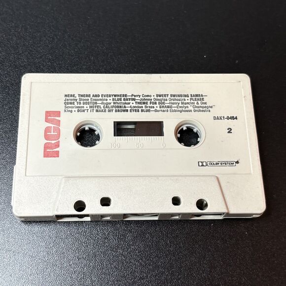 Buick 81 Cassette Tape - 1980 Equipment for your new Buick RCA Records Preowned - Picture 6 of 7
